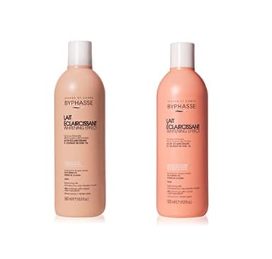 Byphasse - Lait Unificateur de Teint extrait de Blé + Lait Unificateur de Teint extrait d'Avoine (2 X 500 ml) Visage et Corps