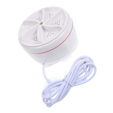 ROMISBABA Machine à Laver Portable Pliable Pour Sous-vêtements Et Chaussettes, Mini Lave-linge Compact En Pp Blanc, Léger, Voyage, École Et Déplacements Professionnels, Basse Consommation Énergétique