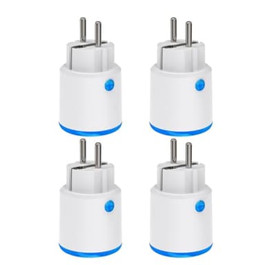Haozee Zigbee Socket Smart Socket avec minuterie et surveillance de la consommation d'énergie, nécessite un hub Zigbee, prend en charge l'assistant à domicile Zigbee2mqtt