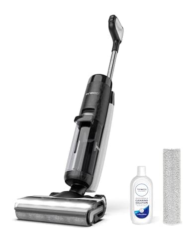 Tineco Floor One S7 Pro/S7 Series Aspirateur Laveur Sec Et Humide Intelligent sans Fil pour Sols Durs, Écran Digital LED, Grande Autonomie, Parfait pour Les Tâches Tenaces et Les Poils d’Animaux