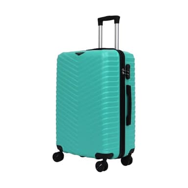 STRAVIA – Vic – Valise Moyenne 65 cm – ABS légère et résistante – Bagage Rigide – Serrure à Code sécurisée – 4 Roues Double Ultra fluides – Turquoise – 65 x 44 x 26 cm