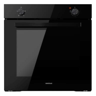 Cecotec Four encastrable Bolero Hexa C126000 Black A. 2800 W, capacité de 77 L, 4 fonctions, Steam Assist, Steam EasyClean, Cooling Fan, Triple Vitrage, Classe Énergétique A, Lumière intérieure.