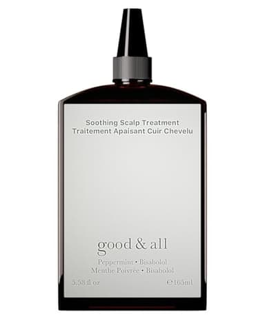 Good&All Traitement Anti-Démangeaisons Pour Cuir Chevelu Irrité, Sec & Sensibles - Sans Rinçage, Parfum - avec Menthe Poivrée & Bisabolol - 165ml