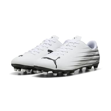 Puma Chaussures de Football Attacanto II FG/AG, Puma White Puma Black, 39 EU