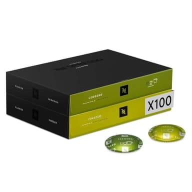 Nespresso Professionnel - Assortiment Leggero - 100 Capsules de Café (2 boîtes de 50) - Adapté aux Professionnels
