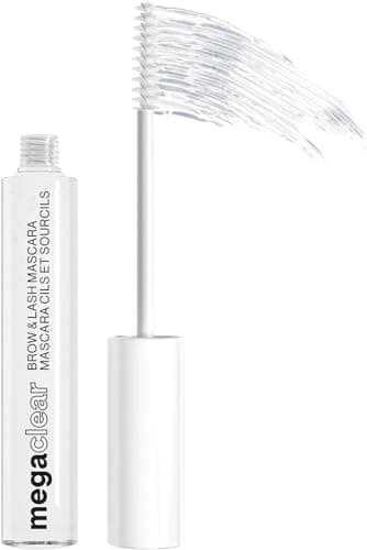 Wet n Wild Mega Clear Mascara, Mascara Transparent pour Cils et Sourcils, Formule Hydratante avec Vitamine E et Protéines de Soja, Effet Naturel et Nourrissant, Nuance Clear