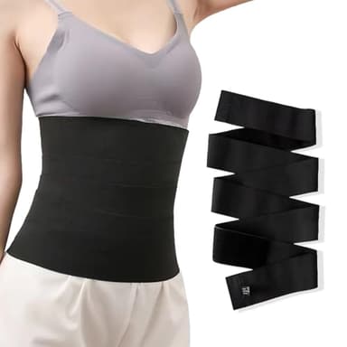 fKiZanthene Ceinture Abdominale Femme Réglable Ceintures Post Accouchement et Gaine Ventre Plat Femme Ceintures Amincissante Lombaire Respirante pour Maison ou Soins Postnataux