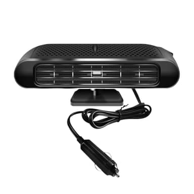 12V Chauffage D'Appoint Pour Voiture | 12V/24V Désembueur et Dégivreur pour Pare-Brise - Dégivrage électrique pour pare-brise tableau de bord berlines SUV camionnettes scooters utilisation routière et