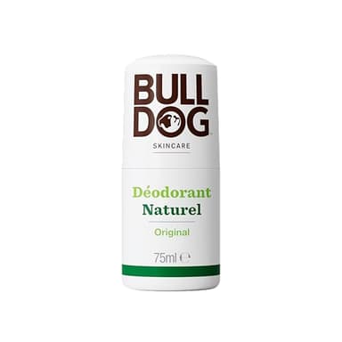 Bulldog Skincare Original Déodorant Bille pour Hommes, Parfum Aromatique Herbacé, Déodorant Naturel pour Homme, 75 ml