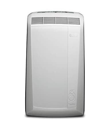 De'Longhi Pinguino PAC N77 ECO - Climatiseur Portable Silencieux, Interface Soft Touch, Fonction Déshumidificateur, 2,1 kW, 62 Décibels, Blanc