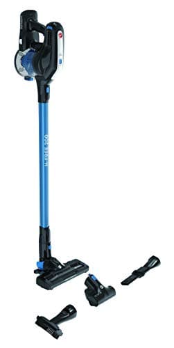 Hoover H-FREE200 HF222UPT, Aspirateur Balai sans Fil Multifonction, Puissant 22V, Grande Autonomie 40 Min, Eclairage LED, Ultra Leger 2,3kg, Position Parking, Brosse Spécial Poils Animaux + Escaliers
