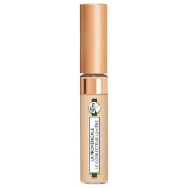 La Provençale - Le Correcteur Lumière - Anti-Cernes - 97% d'ingrédients d'origine naturelle - Couvrance Moyenne - Tous Types de Peaux - À l'Huile d'Olive Bio AOP Provence - Teinte : 01 Clair - 7,5 ml