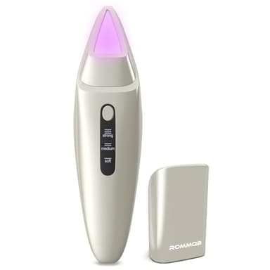 Appareil d'élimination de l'Acné par Plasma d'Ozone, ROMMQB Appareil Professionnel de Soins du Visage avec 3 Niveaux, Beauté pour le Rajeunissement de la Peau, Anti Acne, l'Amélioration des Cicatrices