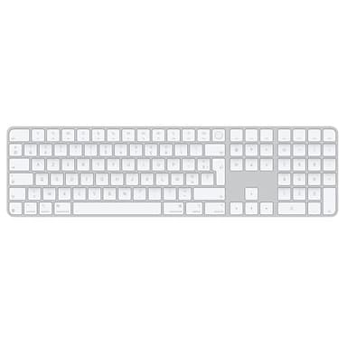 Apple Magic Keyboard avec Touch ID et pavé numérique pour Les Mac avec Puce Apple - Français - Touches Blanches ​​​​​​​