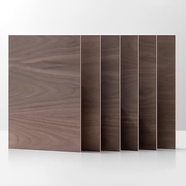 2 Feuilles De Placage Noyer – Longueurs 51cm Et 52,8cm, à Cirer Ou Vernir