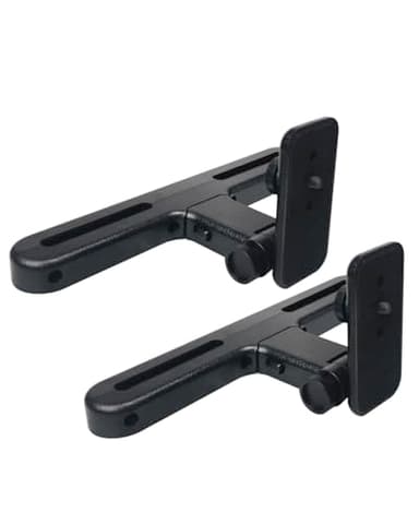 Dispositifs de Montage d’Appui-tête Auto, Supports de Montage à Angle réglable pour Lecteur DVD à Double écran pour Appui-tête, 2 Supports de Montage pour lecteurs DVD à Double écran