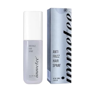 immetee Spray lissant pour cheveux, anti-frisottis pour des cheveux soyeux et lisses, hydratants, spray lissant et anti-frisottis 150ml/5.28 floz