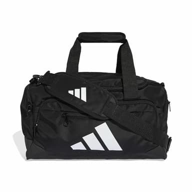 adidas Unisex Training Defender Duffle Bag XSMALL, Black/White, One Size