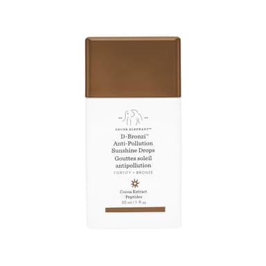 DRUNK ELEPHANT D-Bronzi Anti-Pollution Sunshine Serum Reconstitution,Teint Irrégulier,Renforce,Poudre
