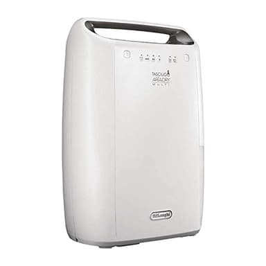 De'Longhi DEX214F Tasciugo AriaDry Déshumidificateur d'air pour maison, 290 W, 14 L, 37 dB, plastique, blanc
