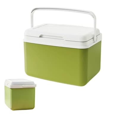 Glacière Isotherme, Glacière Portable Étanche à Conservation de Glace Longue Durée, Coffret Isotherme Léger Grande Capacité pour Randonnée Camping et Aventures en Plein Air