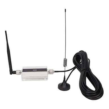 Booster de Téléphone Portable pour la Maison, Répéteur de Téléphone Portable 4G avec Antenne, Intensificateur de Signal de Smartphone Double Fréquence (Prise UE)