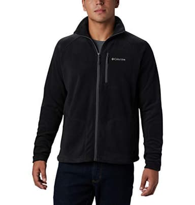Columbia Fast Trek 2 Full Zip Fleece Veste Polaire Entièrement Zippée Homme, Noir, M
