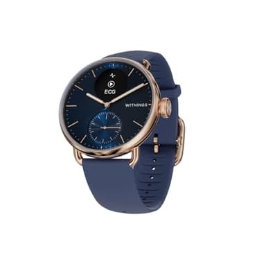 Withings ScanWatch 2 - Montre connectée, électrocardiogramme ECG, SpO2, température, Suivi du Sommeil, santé respiratoire, activités, Calories, étanche, Batterie de 35 Jours, Android & iOS
