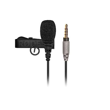RØDE SmartLav+ Micro-cravate pour smartphone avec connecteur TRRS pour la diffusion, la réalisation de films, la création de contenu, l'enregistrement sur site et en studio