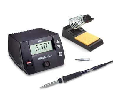 Weller WE 1010 (T0053298393) Station de Soudage Numérique 70W/230V, Édition Noire Limitée pour le 80e Anniversaire de Weller – Pointe Ciseau Offerte