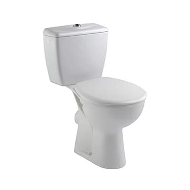 WC à poser sortie horizontale JACOB DELAFON Eolia avec abattant