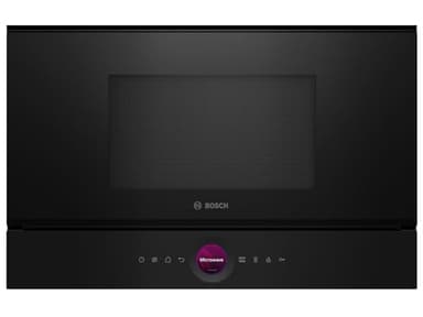 Bosch BFL7221B1, Série 8, Micro-ondes, Encastrable, Noir