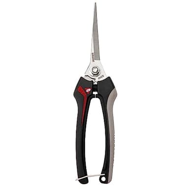 Bellota 3629 INOXGR25MB - Sécateurs de Récolte de Fruits, Outil d'Agriculture et de Jardinage, avec Manche Bi-matière et Longues Lames en Acier Inoxydable