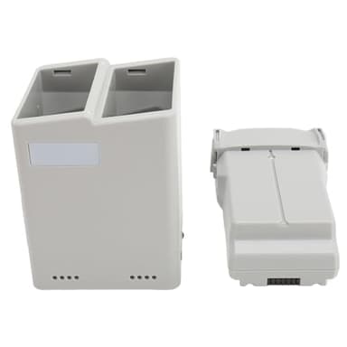 Luocute Batterie de Drone Mini 3 3Pro 4 4Pro avec Hub de Charge, Remplacement de Batterie de Vol Intelligent 3850 MAh 7,38 V avec 3 Modes de Charge, Longue Durée de Vol (Hub et Batterie