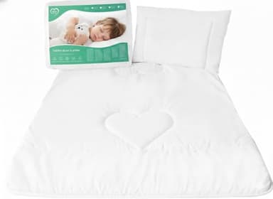 Hypoallergénique Couette et Oreiller de 150 x 120 cm pour lit pour Enfant