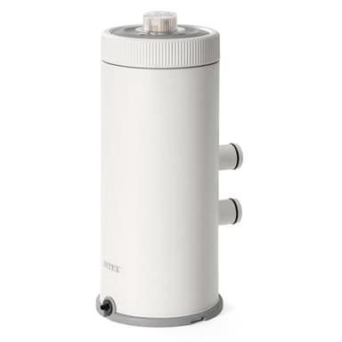 Intex Épurateur cartouche C1000, filtration 3785 l/h, cartouche type A, compatible avec piscines jusqu'à 21 100 L, indicateur de changement de cartouche, technologie Hydro Aeration (55276)