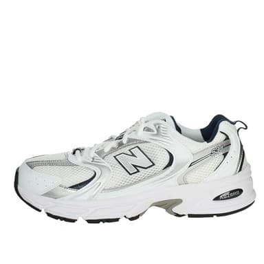 New Balance Homme 530 Sneaker, Blanc/Bleu (110), 40 EU
