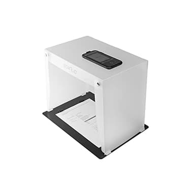 SCANLIO Pro | scanbox Pliable | Scanner des Documents Facilement et Rapidement avec Le Smartphone | Support pour Scanner de téléphone, Boite de Scan