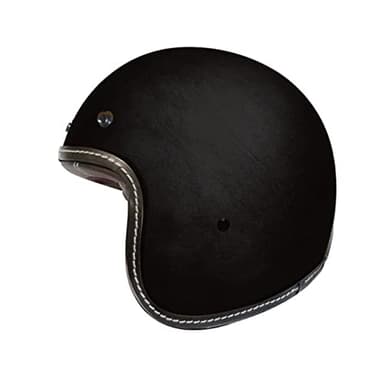 Casque Jet, Taille L, Noir Mat