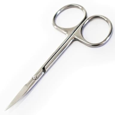 LAC FOR YOU Ciseaux Ongles en Acier Inox – Ciseaux Cuticule Ongle 9 cm pour Manucure et Pédicure – Coupe Précise des Mains et des Pieds