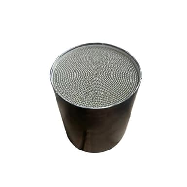 Convertisseur catalytique trois voies universel, norme EURO 3, 4, 5, 6, 130 x 100 mm, avec support en céramique et filtre d'échappement nid d'abeille(98-100 Euro6 400)