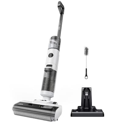 JONR ED12 Aspirateur Laveur sans Fil, Nettoyage des Bords, 30s Autonettoyage Rapide, Léger, Forte Traction, Aspire et Lave en même Temps, pour sols durs