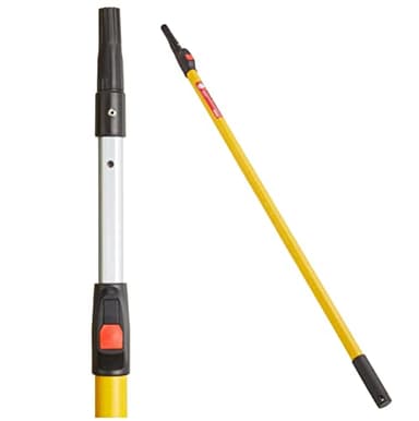 Manche Télescopique Dulux DDC6 - Fibre De Verre, Verrouillage Ponctuel, Pour Rouleau De Peinture