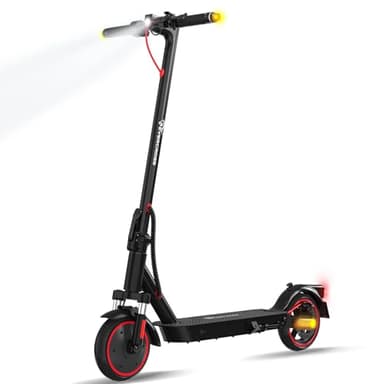 EVERCROSS EV85F Trottinettes Électriques Adultes, 8,5" E Scooter Pliable - Application, Moteur 350W, Batterie 7,8AH, Poids 15KG, Charge Max 120KG, Double Frein, Amortisseurs