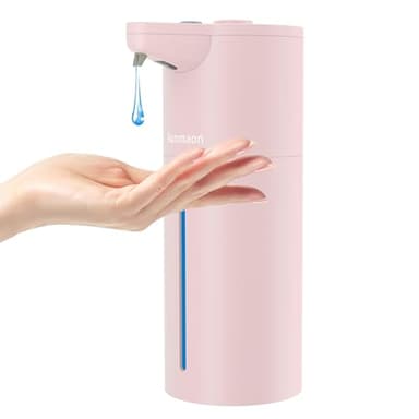 Distributeur de Savon Automatique sans Contact,Volume réglable Multi, Longue durée de Vie de la Batterie, Compatible avec du Savon épais et Mince pour la Salle de Bains et la Cuisine. ASIN