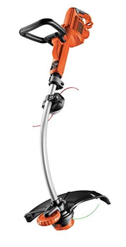 BLACK+DECKER - Coupe-bordures filaire 900W - Manche téléscopique - poignée ajustable et roue de guidage - Livré avec une bobine de 6m et 8 fils - GL9035-QS