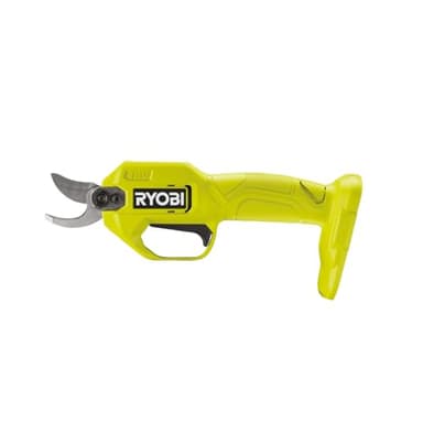 RYOBI - Sécateur Sans Fil 18V ONE+ RY18SCA-0 – Coupe Jusqu’à 25 mm, Lame Acier, Sécurité Active – Taille Facile Branches et Rosiers – Batterie Non Incluse