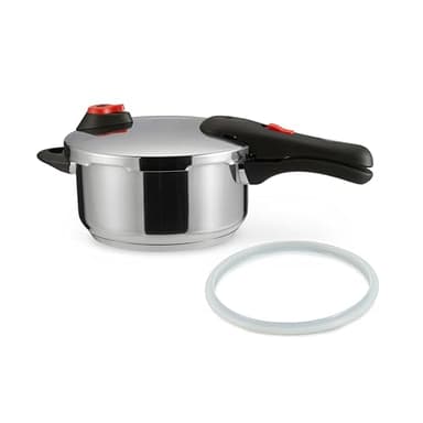 Amazon Basics Autocuiseur en Acier Inoxydable à Induction - 4 litre