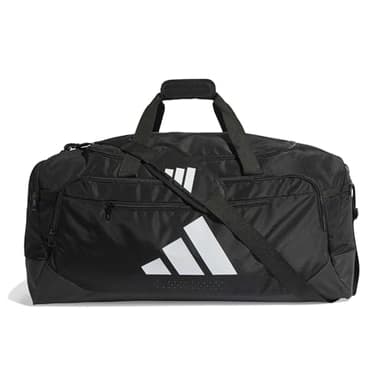 adidas Unisex Training Defender Duffle Bag Large, Black/White, One Size