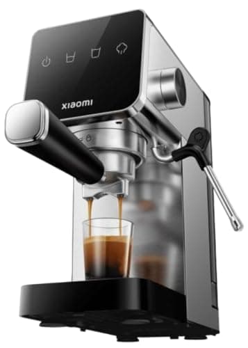 Xiaomi Machine à café expresso semi-automatique, pompe à 20 bars, réservoir de 0,9 L, design compact, 1350 W